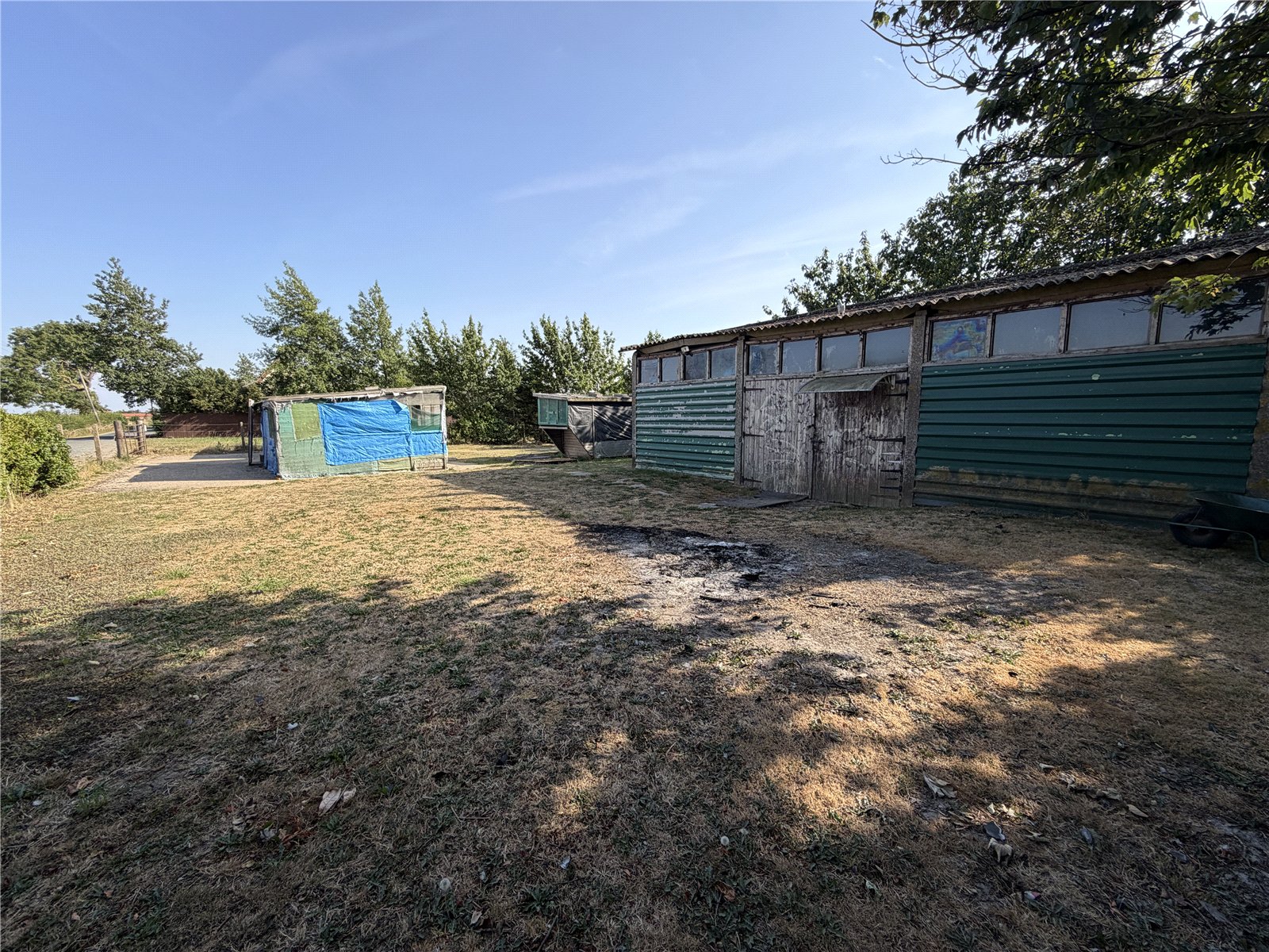 Storage Building and Hardstanding